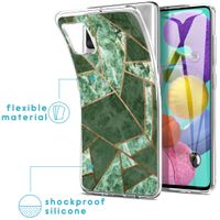 imoshion Coque Design Samsung Galaxy A51 - Cuive graphique / Vert