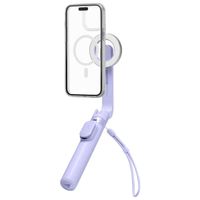 Spigen Trépied Selfie Stick MagSafe - avec télécommande - Universel - 74CM - Lavender