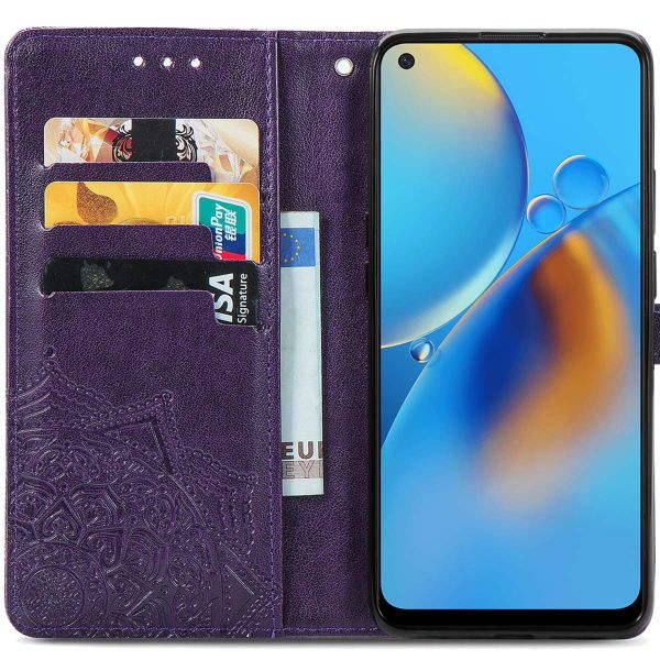 imoshion Etui de télephone Mandala Oppo A74 (4G) - Violet