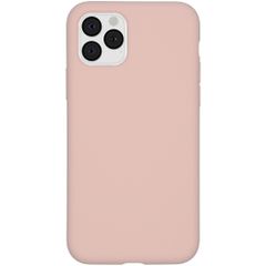Accezz Coque Liquid Silicone Apple iPhone 11 Pro - Rose