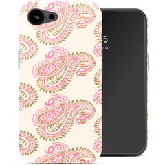 Selencia Coque arrière Vivid avec MagSafe Apple iPhone 17e / 16e - Paisley Blush