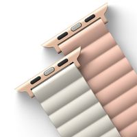 Uniq Bracelet double face Revix Apple Watch Series 1 á 10 / SE / Ultra (2) (44/45/46/49 mm) - Rose/Beige