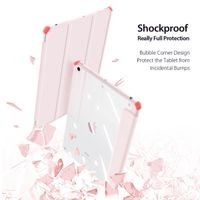 Dux Ducis Coque tablette Toby iPad 9 (2021) 10.2 pouces / iPad 8 (2020) 10.2 pouces / iPad 7 (2019) 10.2 pouces - Rose