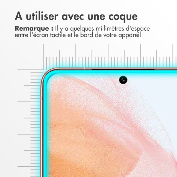 Accezz Protection d'écran en verre trempé Samsung Galaxy S21
