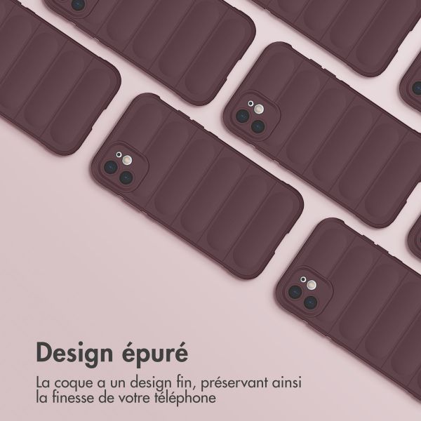 imoshion EasyGrip Backcover Apple iPhone 11 - Aubergine