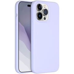 Accezz Coque Liquid Silicone Apple iPhone 14 Pro Max - Violet
