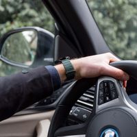 imoshion Bracelet en cuir magnétique  - Connexion universelle 20 mm - Vert