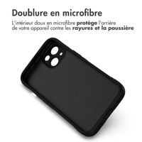 imoshion Coque arrière EasyGrip iPhone 13 - Noir