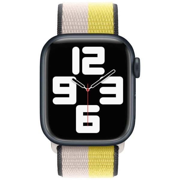 Apple Sport Loop bracelet Apple Watch Series 1 á 9 / SE (38/40/41 mm) | Series 10 (42 mm) - Oat Milk/Lemon Zest