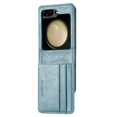 imoshion Étui de télephone portefeuille Luxe Samsung Galaxy Z Flip 6 - Bleu clair