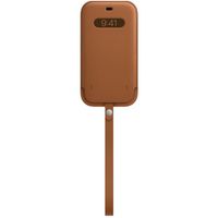 Apple Sacoche en cuir MagSafe Apple iPhone 12 Pro Max - Saddle Brown