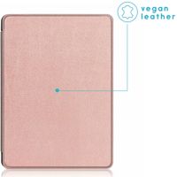 imoshion Étui de liseuse portefeuille Slim Soft Kobo Nia - Rose Doré