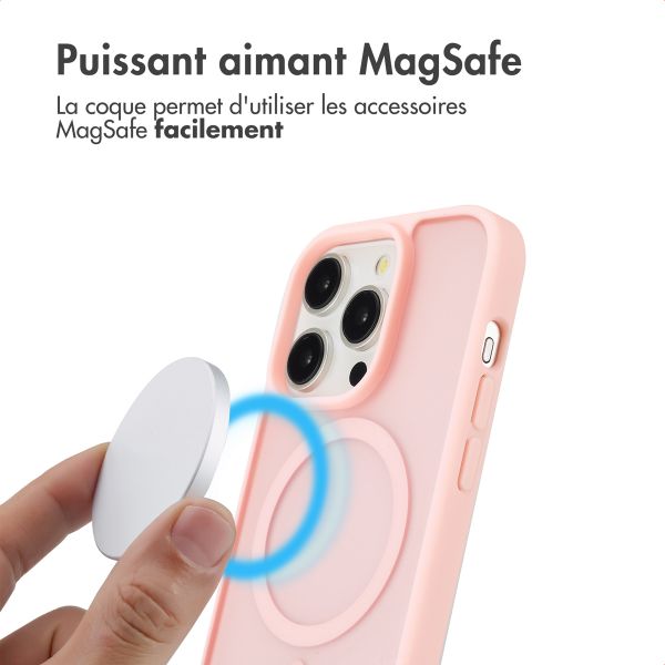 imoshion Coque Color Guard avec MagSafe iPhone 14 Pro - Rose clair