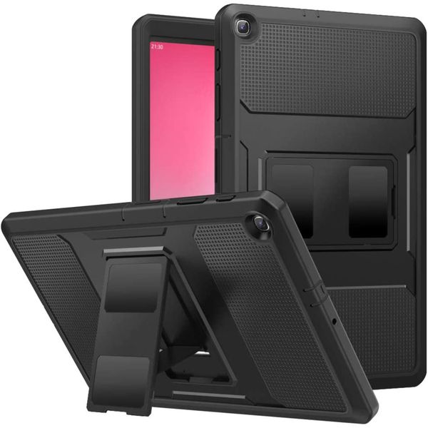 Accezz Coque Rugged Back Samsung Galaxy Tab A 10.1 (2019) - Noir