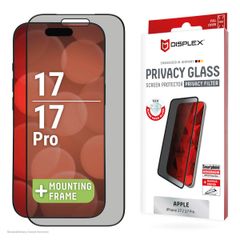 Displex Protection d'écran en verre trempé Privacy Apple iPhone 17 / 17 Pro