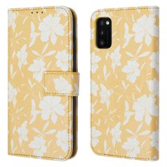 imoshion ﻿Étui de téléphone portefeuille Design Samsung Galaxy A41 - Yellow Flowers