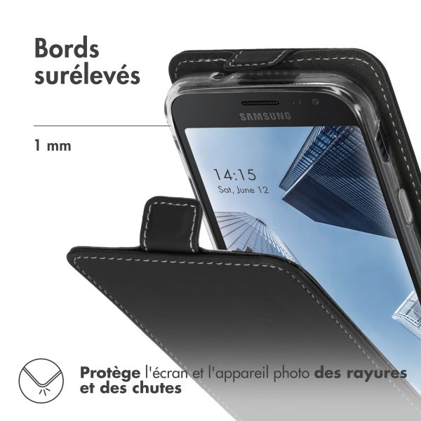 Accezz Étui à rabat Samsung Galaxy Xcover 4 / 4S - Noir