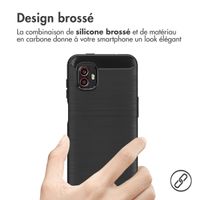 imoshion Coque Brushed Samsung Galaxy Xcover 6 Pro - Noir