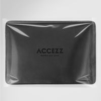 Accezz Leather Pochette ordinateur Apple MacBook 13 pouces - Noir