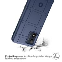 imoshion Coque Arrière Rugged Shield Motorola Moto E13 - Bleu foncé