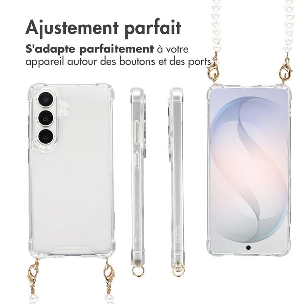 imoshion Coque avec cordons de téléphone Samsung Galaxy S26 - Perles