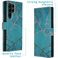 imoshion Coque silicone design Samsung Galaxy S23 Ultra - Blue Graphic