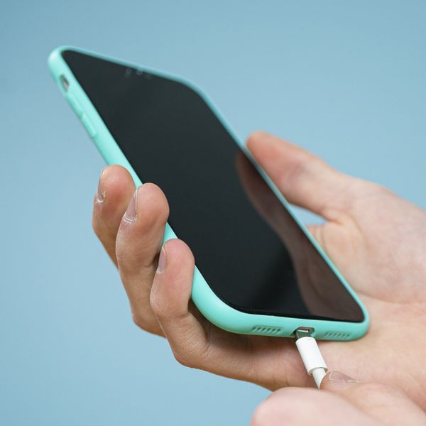 imoshion Coque Couleur Samsung Galaxy Note 20 - Vert menthe