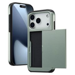 imoshion Coque arrière avec porte-cartes Apple iPhone 17 Pro - Vert