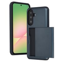 imoshion Coque arrière avec porte-cartes Samsung Galaxy A57 (5G) - Bleu foncé