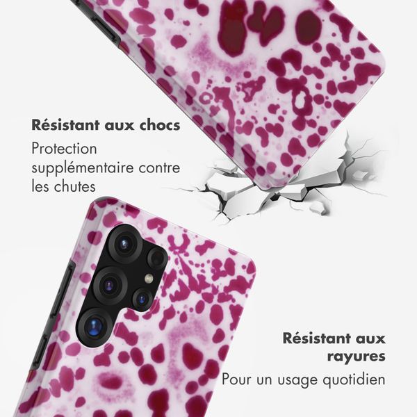 Selencia Coque arrière Vivid Samsung Galaxy S25 Ultra - Cosmic Orchid