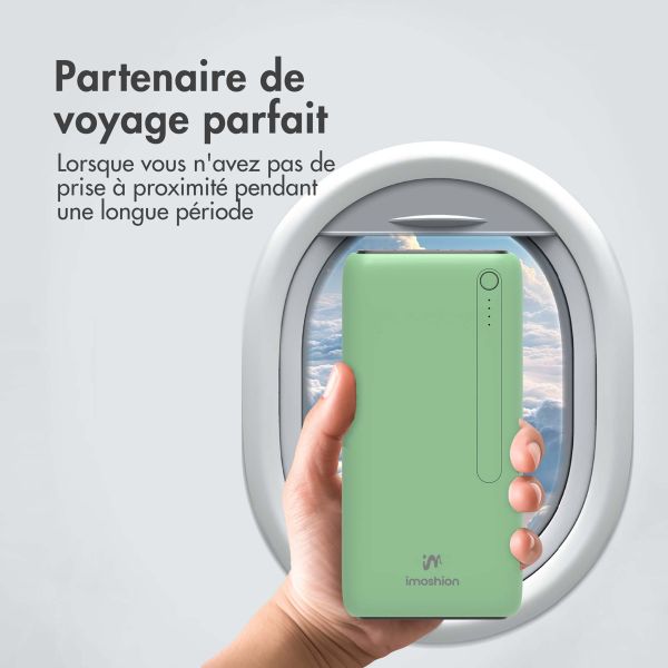 imoshion Batterie externe - 27.000 mAh - Quick Charge et Power Delivery - Vert