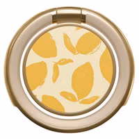 Burga Ringholder Gold - Bague téléphone - Lemon Tart