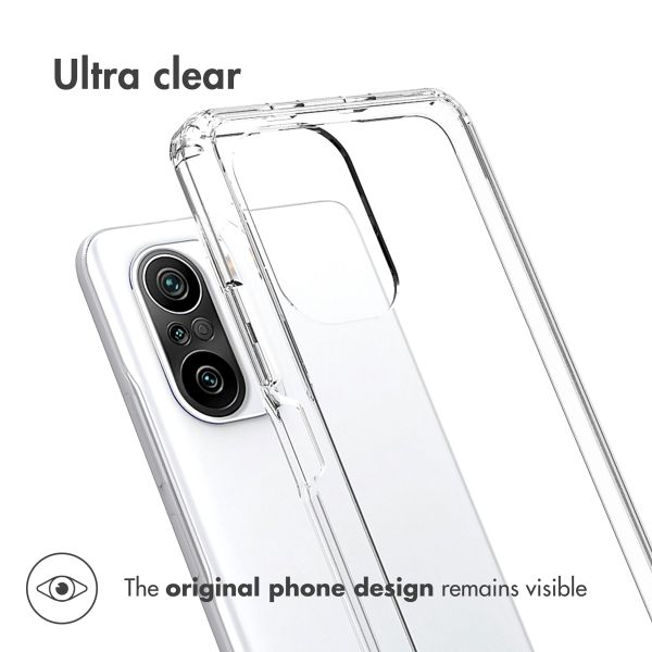 Accezz Coque Xtreme Impact Xiaomi Poco F3 - Transparent