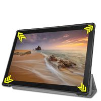 imoshion Coque tablette Trifold Lenovo Tab E10 - Gris