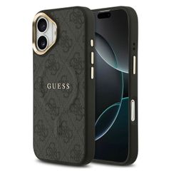 Guess Coque MagSafe Classic avec logo 4G Apple iPhone 17 - Noir