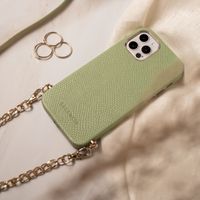 Selencia Coque Aina Serpent avec corde iPhone 12 (Pro) - Vert