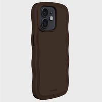 Holdit Coque Wavy Apple iPhone 12 (Pro) - Chocolate