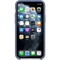Apple Coque en silicone Apple iPhone 11 Pro - Linen Blue