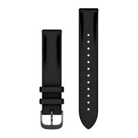 Garmin Bracelet en cuir  - Connexion Garmin 18 mm - Noir