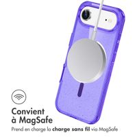 imoshion Coque Pailletée avec MagSafe Apple iPhone Air - Violet