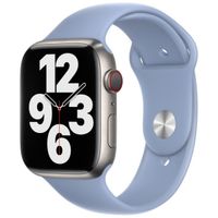 Apple Bracelet Sport Apple Watch Series 1 t/m 9 / SE (38/40/41 mm) | Series 10 / 11 (42 mm) - Blue Fog