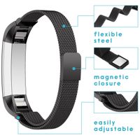 imoshion Bracelet magnétique milanais Fitbit Alta (HR) - Noir