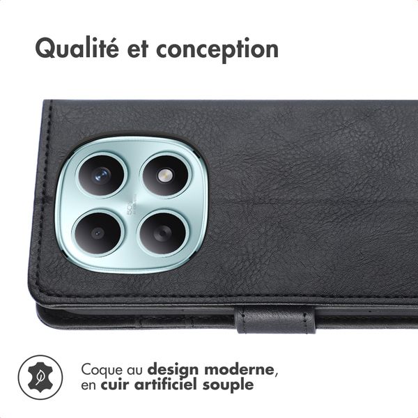 imoshion Étui de télephone portefeuille Xiaomi Redmi Note 15 (5G) - Noir