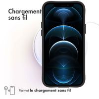imoshion Coque Rugged Hybrid Carbon Apple iPhone 12 (Pro) - Noir