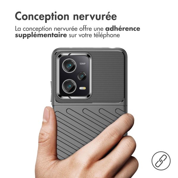 imoshion Coque arrière Thunder Xiaomi Poco X5 Pro 5G - Noir