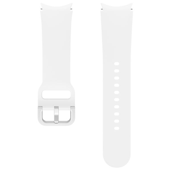 Samsung Bracelet Original Sport Samsung Galaxy Watch 4 / 5 / 6 / 7 - 20 mm - S/M - White