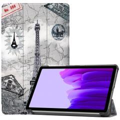 imoshion Coque tablette Design Trifold Galaxy Tab A7 Lite - Paris