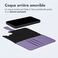 imoshion Étui portefeuille luxe 2-en-1 amovible Samsung Galaxy A57 (5G) - Violet