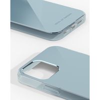 iDeal of Sweden Coque arrière Mirror iPhone 12 (Pro) - Sky Blue