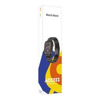 Accezz Bracelet en nylon Alpine Apple Watch | 38/40/41/42 mm - Noir